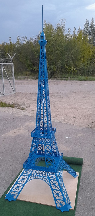 Obstacles/hinder – Eiffeltårnet (Paris, Frankrike) – 2 forskjellige størrelser - Image 3