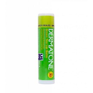 Dermatone Lip Balm Green Tea 0,15oz. m/display for 24