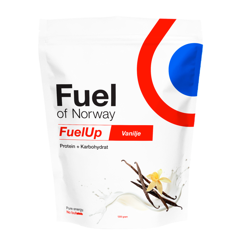 Fuel of Norway Fuel of Norway FuelUp protein vanilje 1,2kg