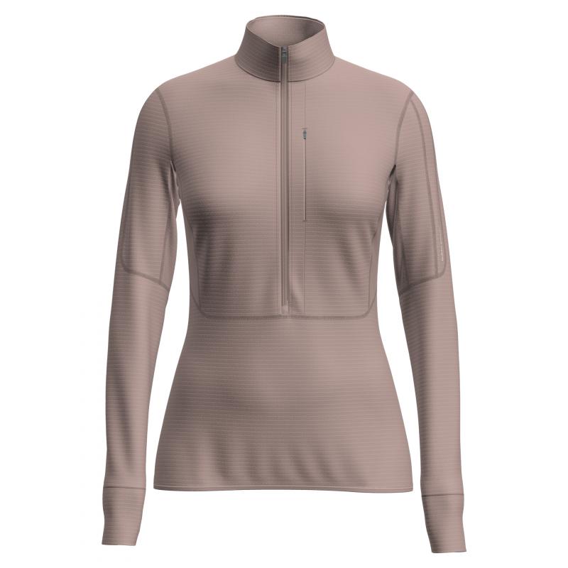 Icebreaker W Mer 200 Realfleece Descender Ls Half Z - Image 2