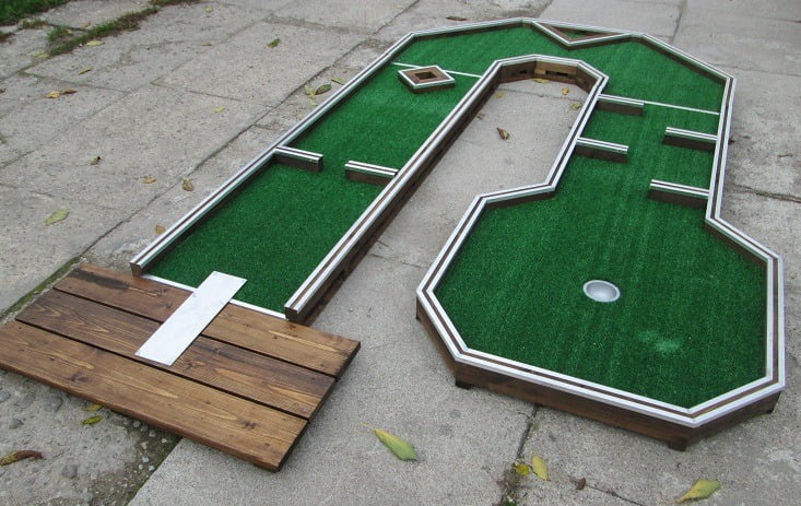 *Minigolf bane 45-60 grader ( Mindre arealer) . 9-12-18 hulls