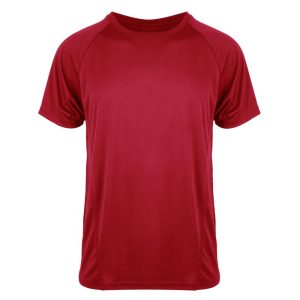 YOU Basic Active Tee Rød Trenings t-skjorte
