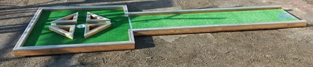 *S-Eco mini golf course – 9 – 12 – 18 hulls – Fairways 3,5 m lengde og 0,6 m bredde - Image 3