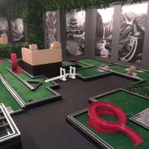 *** Minigolf for Kjøpesentre & Innendørs arealer – JUMBO lane minigolf